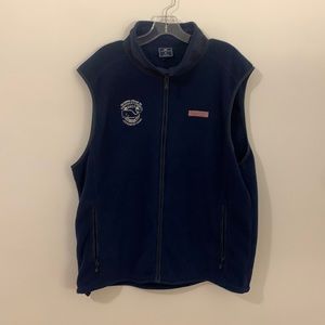Vineyard vines Kentucky derby navy vest